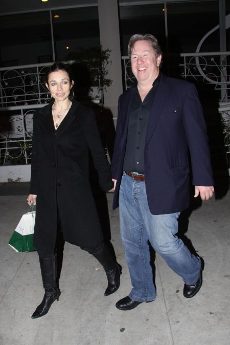 Justine Bateman and her Husband Mark Fluent.